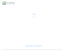 Tablet Screenshot of ap-group.in